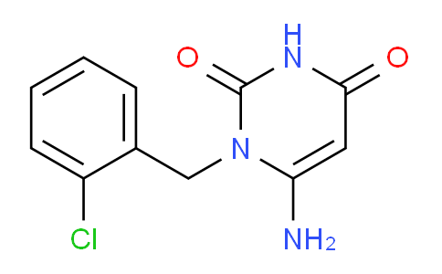 CAS No. 638136-51-3, 6-Amino-1-(2-chlorobenzyl)pyrimidine-2,4(1H,3H)-dione
