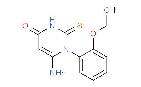 CAS No. 937600-54-9, 6-Amino-1-(2-ethoxyphenyl)-2-thioxo-2,3-dihydropyrimidin-4(1H)-one