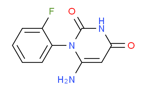 CAS No. 18507-17-0, 6-Amino-1-(2-fluorophenyl)pyrimidine-2,4(1H,3H)-dione