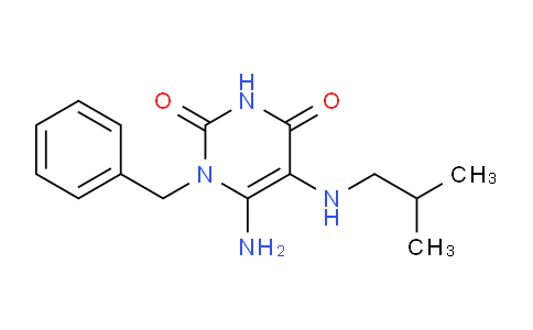 CAS No. 139146-72-8, 6-Amino-1-benzyl-5-(isobutylamino)pyrimidine-2,4(1H,3H)-dione