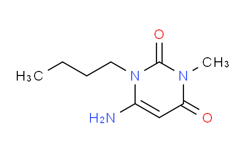 CAS No. 53681-50-8, 6-Amino-1-butyl-3-methylpyrimidine-2,4(1H,3H)-dione