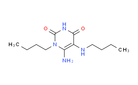 CAS No. 721414-97-7, 6-Amino-1-butyl-5-(butylamino)pyrimidine-2,4(1H,3H)-dione