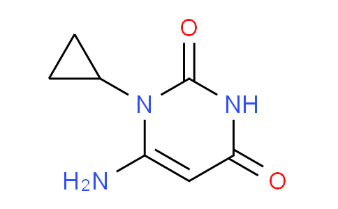 CAS No. 75914-62-4, 6-Amino-1-cyclopropylpyrimidine-2,4(1H,3H)-dione