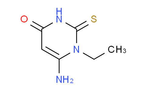 CAS No. 15468-21-0, 6-Amino-1-ethyl-2-thioxo-2,3-dihydropyrimidin-4(1H)-one