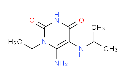 CAS No. 1183887-22-0, 6-Amino-1-ethyl-5-(isopropylamino)pyrimidine-2,4(1H,3H)-dione