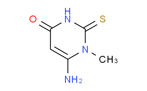 CAS No. 16837-08-4, 6-Amino-1-methyl-2-thioxo-2,3-dihydropyrimidin-4(1H)-one
