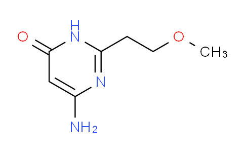 CAS No. 1247540-48-2, 6-Amino-2-(2-methoxyethyl)pyrimidin-4(3H)-one