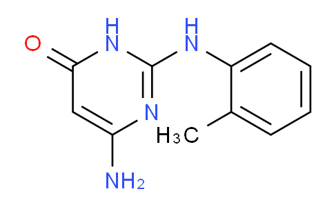 CAS No. 139296-83-6, 6-Amino-2-(o-tolylamino)pyrimidin-4(3H)-one