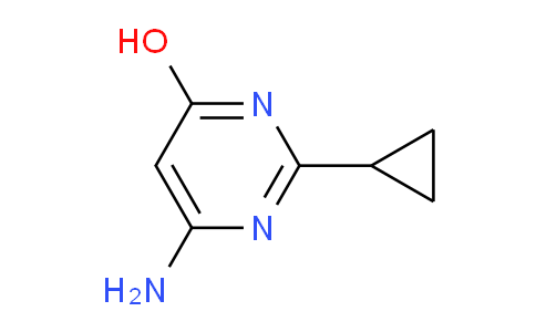 CAS No. 954388-42-2, 6-Amino-2-cyclopropylpyrimidin-4-ol
