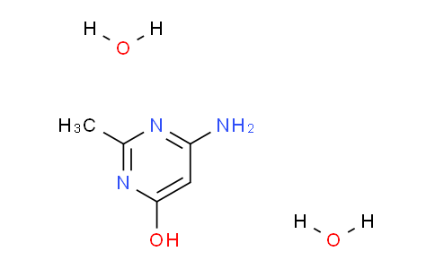 CAS No. 388582-41-0, 6-Amino-2-methylpyrimidin-4-ol dihydrate