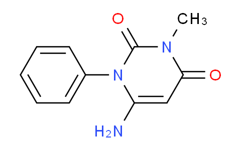 CAS No. 42212-19-1, 6-Amino-3-methyl-1-phenylpyrimidine-2,4(1H,3H)-dione