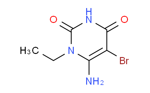 CAS No. 131598-61-3, 6-Amino-5-bromo-1-ethylpyrimidine-2,4(1H,3H)-dione
