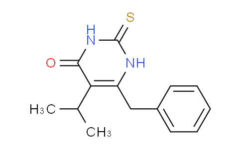 CAS No. 199851-91-7, 6-Benzyl-5-isopropyl-2-thioxo-2,3-dihydropyrimidin-4(1H)-one