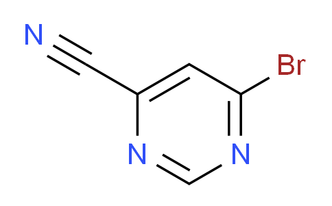 CAS No. 1209460-03-6, 6-Bromopyrimidine-4-carbonitrile