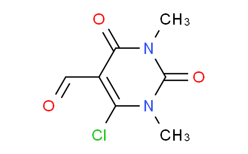 CAS No. 35824-85-2, 6-Chloro-1,3-dimethyl-2,4-dioxo-1,2,3,4-tetrahydropyrimidine-5-carbaldehyde