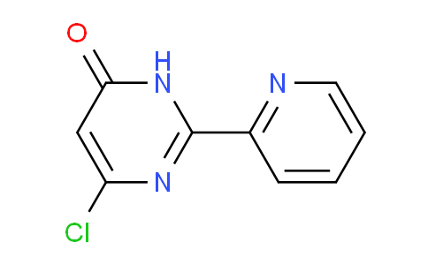 CAS No. 1373423-95-0, 6-Chloro-2-(pyridin-2-yl)pyrimidin-4(3H)-one