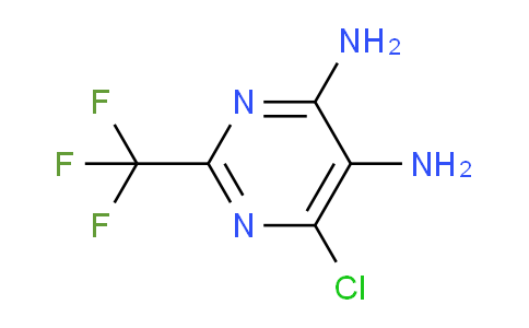 CAS No. 709-57-9, 6-Chloro-2-(trifluoromethyl)pyrimidine-4,5-diamine