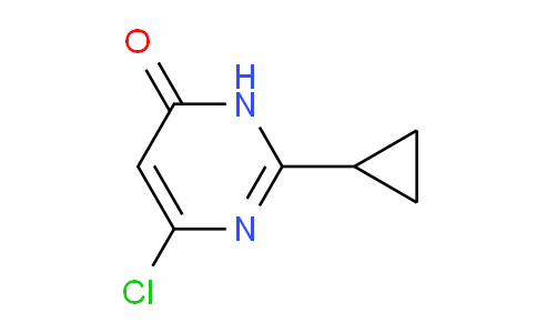 CAS No. 1535375-31-5, 6-Chloro-2-cyclopropylpyrimidin-4(3H)-one