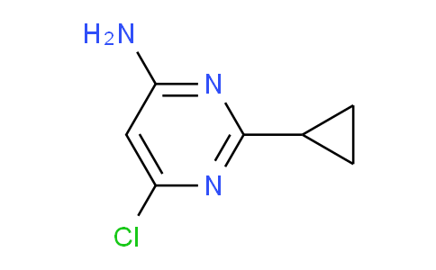 CAS No. 1311275-36-1, 6-Chloro-2-cyclopropylpyrimidin-4-amine
