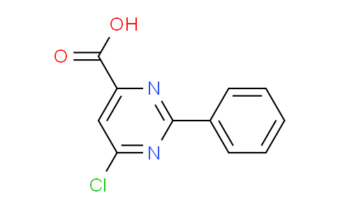 CAS No. 913952-59-7, 6-Chloro-2-phenylpyrimidine-4-carboxylic acid