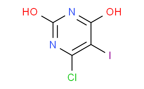 CAS No. 21428-28-4, 6-Chloro-5-iodopyrimidine-2,4-diol