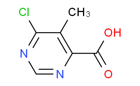 CAS No. 933702-12-6, 6-Chloro-5-methylpyrimidine-4-carboxylic acid