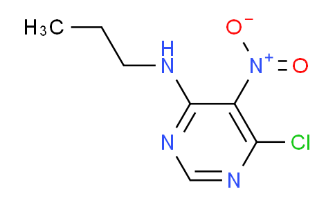 CAS No. 326831-74-7, 6-Chloro-5-nitro-N-propylpyrimidin-4-amine