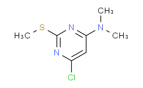 CAS No. 161611-29-6, 6-Chloro-N,N-dimethyl-2-(methylthio)pyrimidin-4-amine