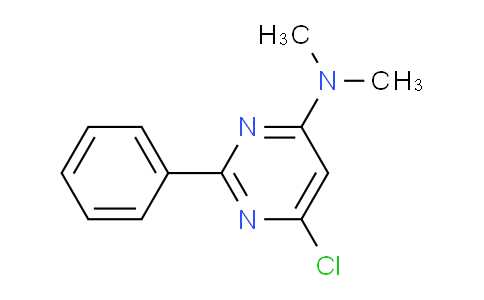 CAS No. 58514-86-6, 6-Chloro-N,N-dimethyl-2-phenylpyrimidin-4-amine