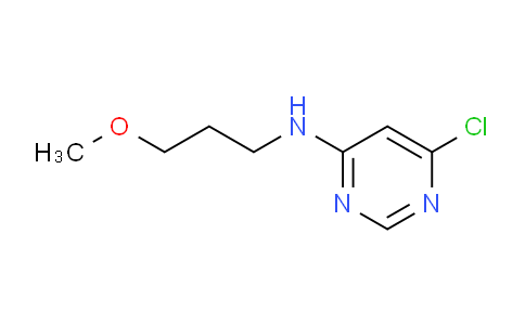 CAS No. 941294-46-8, 6-Chloro-N-(3-methoxypropyl)pyrimidin-4-amine