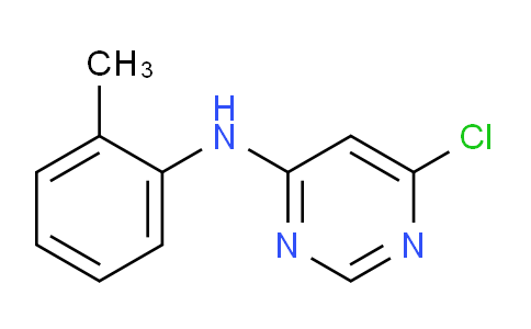 CAS No. 936075-45-5, 6-Chloro-N-(o-tolyl)pyrimidin-4-amine