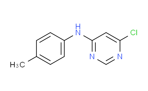 CAS No. 1219976-36-9, 6-Chloro-N-(p-tolyl)pyrimidin-4-amine
