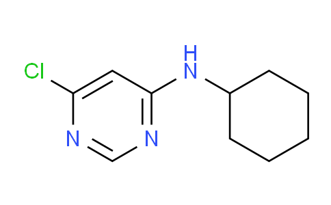 CAS No. 61667-11-6, 6-Chloro-N-cyclohexylpyrimidin-4-amine