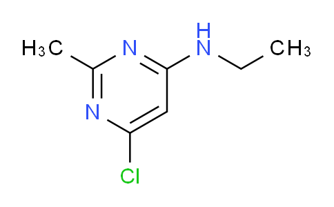 CAS No. 89728-42-7, 6-Chloro-N-ethyl-2-methylpyrimidin-4-amine