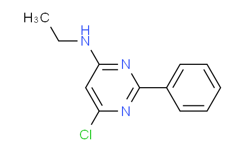 CAS No. 26871-14-7, 6-Chloro-N-ethyl-2-phenylpyrimidin-4-amine