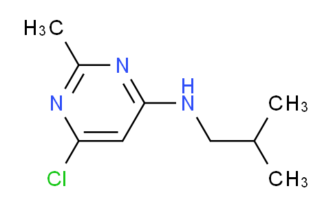 CAS No. 841260-71-7, 6-Chloro-N-isobutyl-2-methylpyrimidin-4-amine