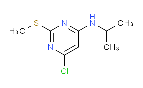 CAS No. 951884-54-1, 6-Chloro-N-isopropyl-2-(methylthio)pyrimidin-4-amine