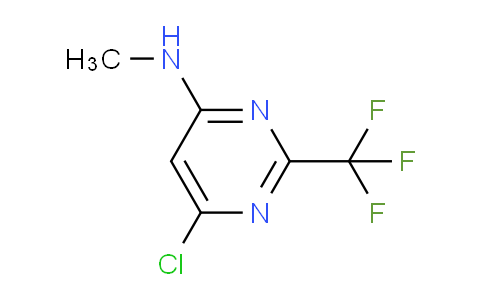 CAS No. 1023813-53-7, 6-Chloro-N-methyl-2-(trifluoromethyl)pyrimidin-4-amine