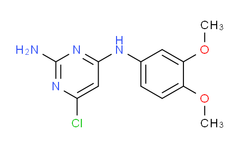 CAS No. 339016-02-3, 6-Chloro-N4-(3,4-dimethoxyphenyl)pyrimidine-2,4-diamine
