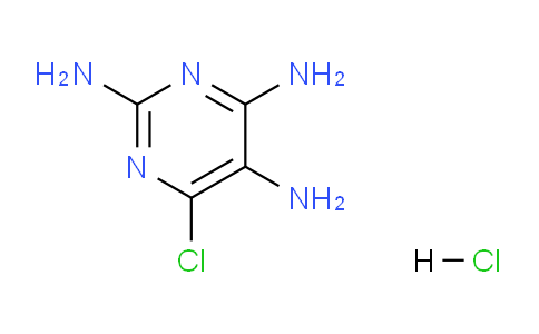CAS No. 155824-29-6, 6-Chloropyrimidine-2,4,5-triamine hydrochloride