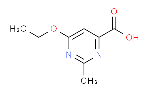 CAS No. 1707374-04-6, 6-Ethoxy-2-methylpyrimidine-4-carboxylic acid