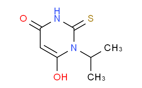 CAS No. 1147213-53-3, 6-Hydroxy-1-isopropyl-2-thioxo-2,3-dihydropyrimidin-4(1H)-one