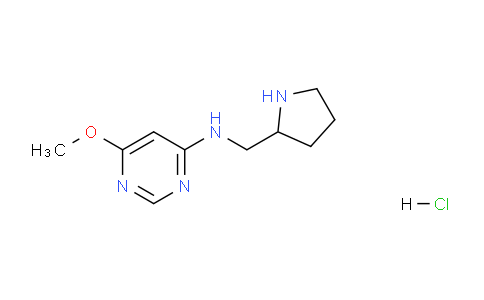CAS No. 1353980-10-5, 6-Methoxy-N-(pyrrolidin-2-ylmethyl)pyrimidin-4-amine hydrochloride