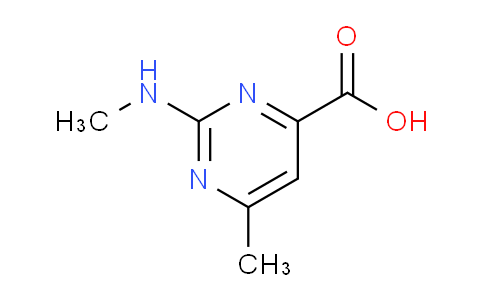CAS No. 915140-72-6, 6-Methyl-2-(methylamino)pyrimidine-4-carboxylic acid