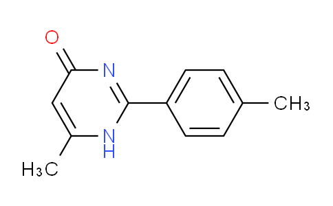 CAS No. 14727-23-2, 6-Methyl-2-(p-tolyl)pyrimidin-4(1H)-one