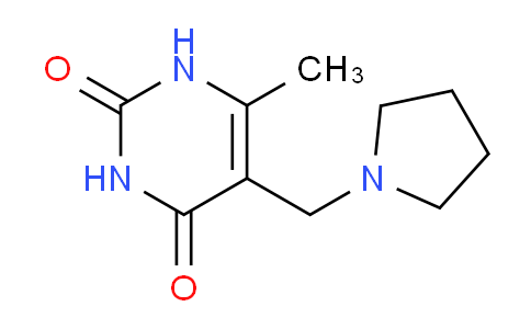 CAS No. 1033463-16-9, 6-Methyl-5-(pyrrolidin-1-ylmethyl)pyrimidine-2,4(1H,3H)-dione