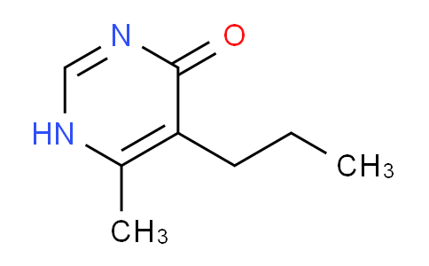 CAS No. 103980-68-3, 6-Methyl-5-propylpyrimidin-4(1H)-one