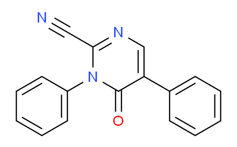 CAS No. 1253786-32-1, 6-Oxo-1,5-diphenyl-1,6-dihydropyrimidine-2-carbonitrile