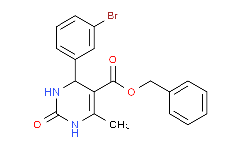 CAS No. 295344-60-4, Benzyl 4-(3-bromophenyl)-6-methyl-2-oxo-1,2,3,4-tetrahydropyrimidine-5-carboxylate