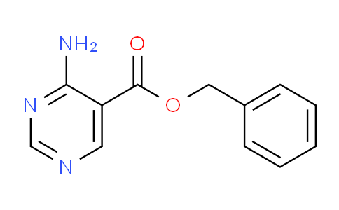 CAS No. 1706446-70-9, Benzyl 4-aminopyrimidine-5-carboxylate